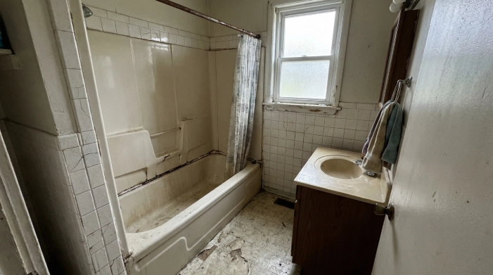 tub to shower before